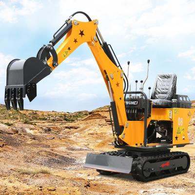 China Household Orchard Excavator Farm Small Electric Compact Digger for sale