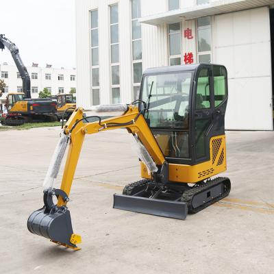 China Mini Excavator Manufacturer 1500kg Crawler Mounted Hydraulic Small Digger For Back Garden for sale
