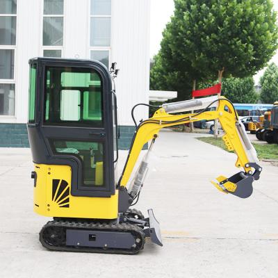 China ZHONGMEI 1500kg Crawler Digger Small Digging Machine Yellow Mini Excavator for sale