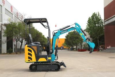 China Municipal Works 1.7Ton Mini Excavator Swing Boom Small Hydraulic Excavator for sale