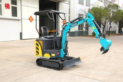 China Compact Digger CE Standard 1700kg Diesel Mini Excavator For Farm Use for sale