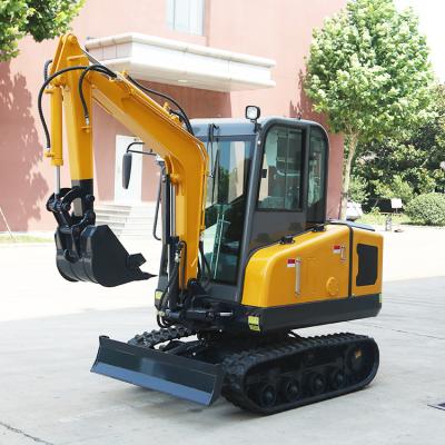China Earth Moving Machine Track Width 230 mm Customized Household Mini Excavator for sale