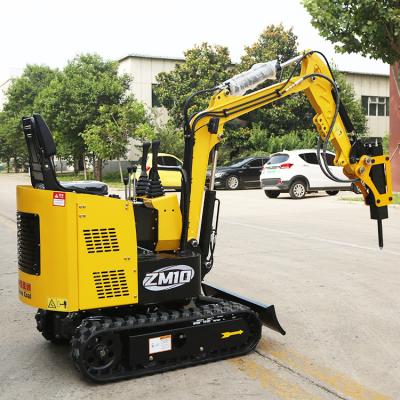 China Mini Electric Excavator China Micro Garden Excavators Crawler Lithium Battery Small Digger With Backhoe for sale