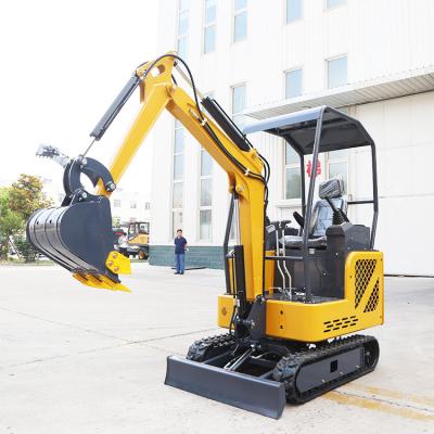 China Road Equipment Small Digger Construction Small Home Garden Micro Earth Moving Machinery Mini Excavator for sale