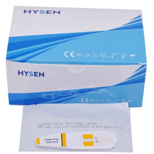 Quality Rapid Test Kit for Alcohol in Urine CE Certified Dry Chemistry Vitro Diagnostic for sale