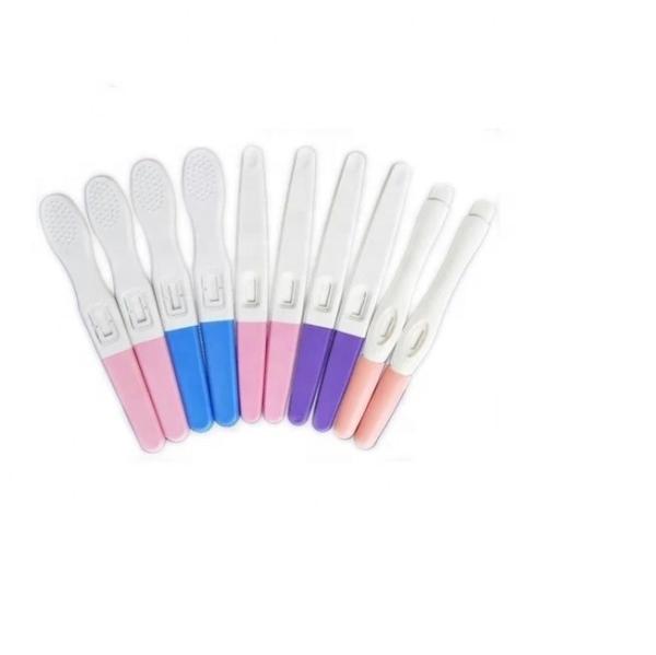 Quality Convenient Pregnancy Test Hysen HCG-111 OEM ODM Test De Grossesse Hcg Midstream for sale