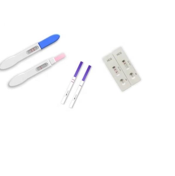 Quality Convenient Pregnancy Test Hysen HCG-111 OEM ODM Test De Grossesse Hcg Midstream for sale