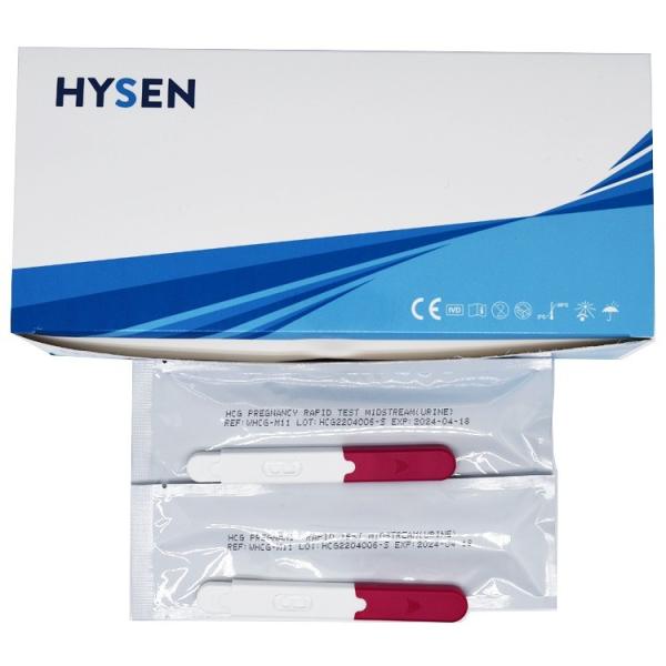 Quality High Accuracy Custom LOGO HCG Urine Pregnancy Test Midstream Home Rapid Check Digital Test for sale