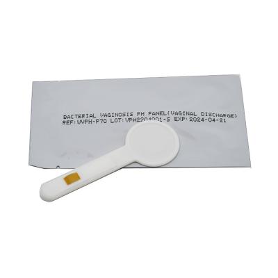 China Almacenamiento de 2 a 30 grados centígrados Dispositivo médico certificado CE BV Tiras de prueba de pH vaginal en venta