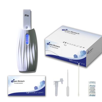 China Fluorescence Immunochromatography Class II Instrument for Influenza A B FIA Rapid Test for sale