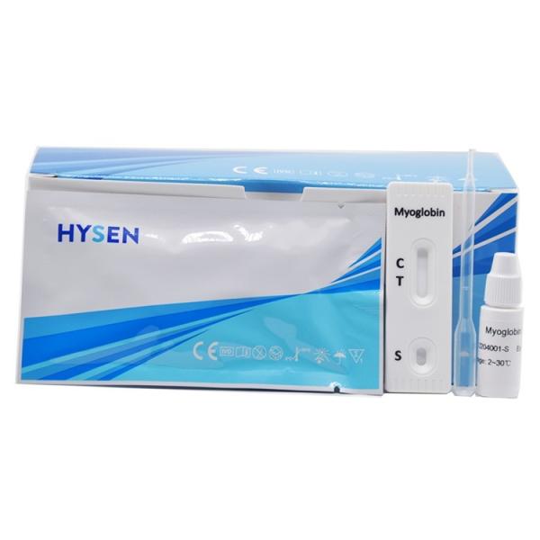 Quality Online Technical Support One Step Myoglobin Rapid Diagnostic Kit for Cardiac for sale