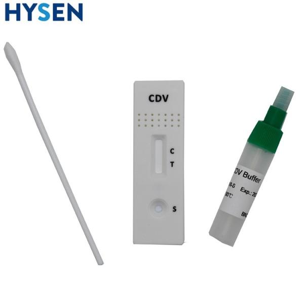 Quality Quick and Accurate Dog Test Strip CDV CPV Rapid Test Kit for Veterinary for sale