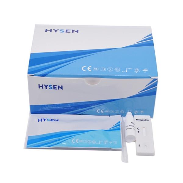 Quality Online Technical Support One Step Myoglobin Rapid Diagnostic Kit for Cardiac for sale