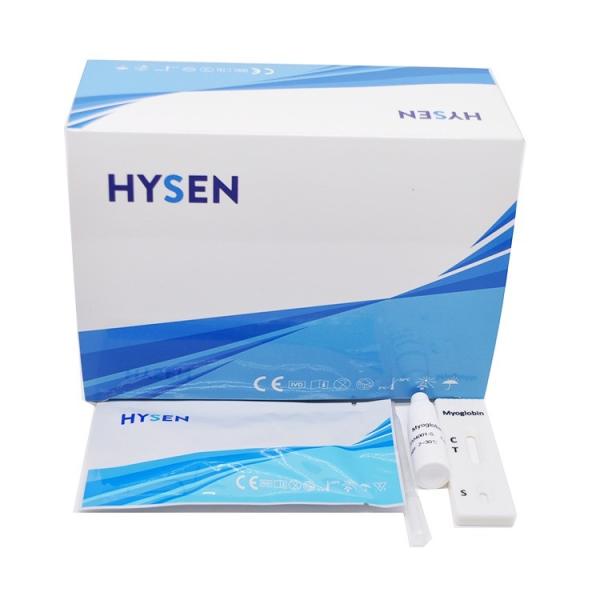 Quality Online Technical Support One Step Myoglobin Rapid Diagnostic Kit for Cardiac for sale