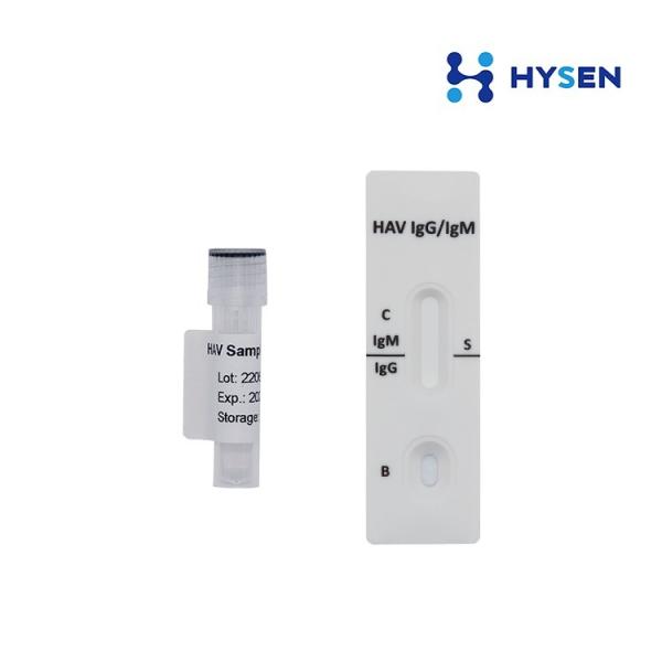 Quality Convenient Hepatitis A Test Kit Antigen HAV Cassette Antigen Strip Hav-Igm for sale