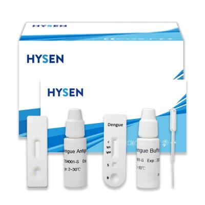 China Specimen Wb/S/P Hysen Dengue Antigen Rapid Test Kits Igg/Igm Combo CE and ISO-Approved for sale