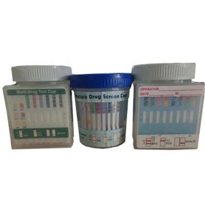 China Hysen Drugtest Drug Of Abuse Test Pass Abon Drug Test Kit AMP COC THC OPI MET BAR BZO for sale