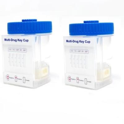 China Hysen Dmet-c11 Drugtest Kit One Step Multi Drug Test Cup para exames de sangue profissionais à venda