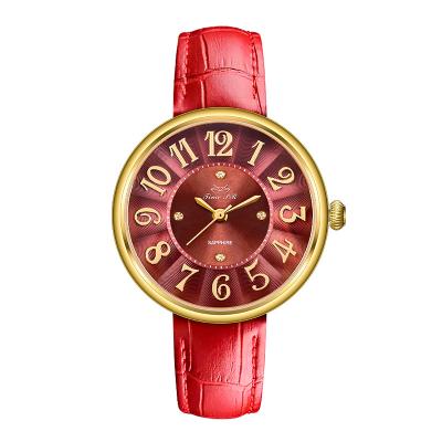 China 304L relojes de acero inoxidables, relojes de encargo del cuarzo para las señoras en venta