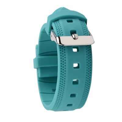 Chine Le bracelet de montre en caoutchouc de silicone d'ODM d'OEM réunit démontable à vendre