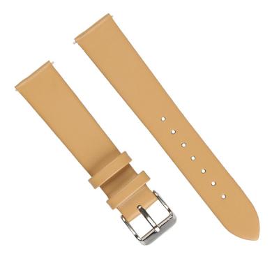 China SHX Quartz Watch Leather Band , 18mm Retro Wide Leather Watch Bands for sale