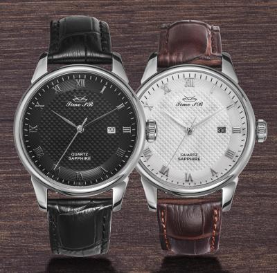 Китай Наручные часы кварца OEM 3ATM Miyota 2115 с кожаным ремнем продается