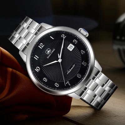 Chine OEM mécanique Tourbillon de luxe de montres d'hommes squelettiques inoxydables imperméabilisent à vendre