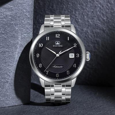 中国 316Lステンレス鋼の骨組機械腕時計の注文のロゴTourbillon 販売のため