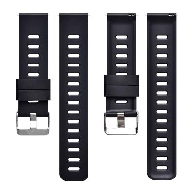 China 22mm TPU Rubber Watch Band Straps With Quick Release Spring Bar for sale