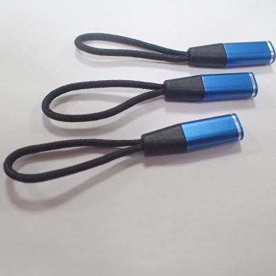 China Sustainable Custom Zipper Puller For Garment / Bag Accessory for sale