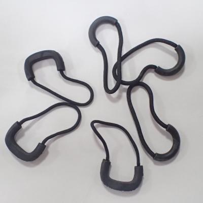 China Bags Handbag Rubber Zipper Pulls Custom Logo Round Rope String for sale