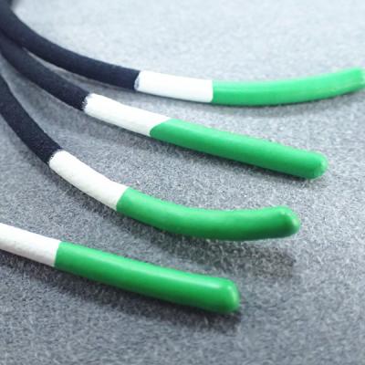 China Silicone Tips 140cm Braided Elastic Cord For Shoes for sale