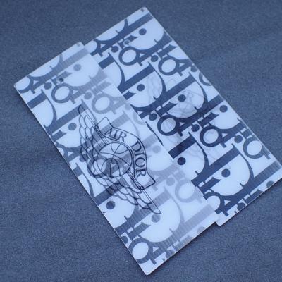 Chine 3D tissu de papier réutilisé Hang Tags du logo CMYK à vendre