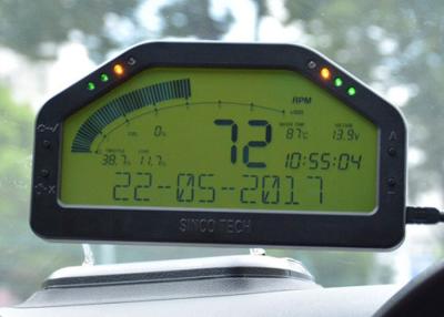 China Autometer Electric Gauges , Digital Speedometer Gauge LCD Display For OBDII Car for sale