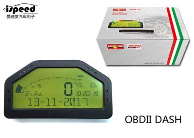 China Contraluz del verde del tablero de instrumentos de la pulgada OBDII Bluetooth Digital de los indicadores de coche de carreras DO903 6,5 en venta