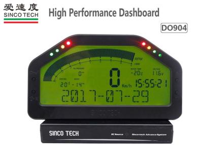 China ABS Material Race Car Dashboard Digital LCD Display DO904 6.5 Inch Full Sensor Kit for sale