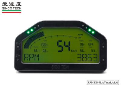 China DO908 Waterproof Auto Gauges Multi Function LCD Dashboard Gauges CE Approved for sale