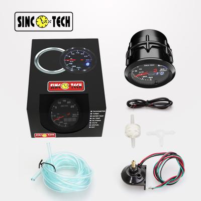 China 636 Sensor 7 Color Sinco Tech Dash Turbo Pressure Gauge for sale