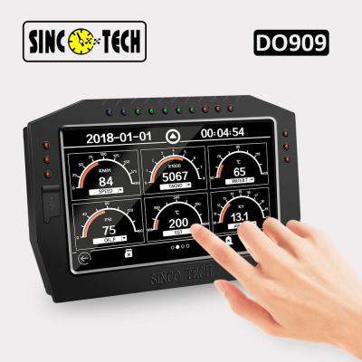 China DO909 12v 7 Inch LCD 9VDC Car Racing Dashboard Gauge for sale