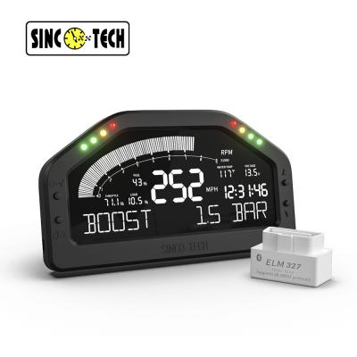 China 12v Vehicle LCD Screen Digital Water Temp Gauge For Race Car for sale
