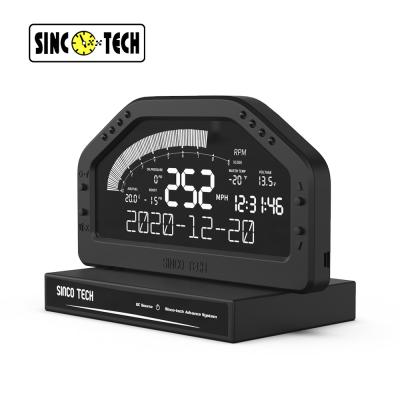 China LCD Screen 12V Autometer Water Temp Gauge Do922 ABS Shell for sale