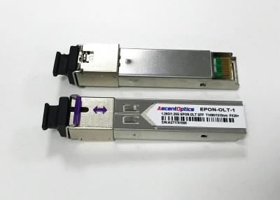 China EPON OLT GPON Transceiver SFP Tx1.25g Rx1.25g Tx 1490nm Rx 1310nm 20KM PX20+ for sale