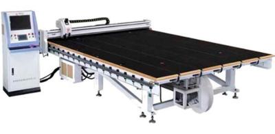 China Diverso sistema del corte del vidrio de la forma, máquina 380V 50Hz 3P de la tabla del corte del vidrio del CNC en venta
