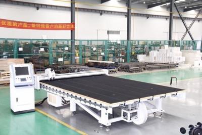 China High Speed Mirror Glass Cutting Equipment . Full Automatic Glass Cutting Machine for sale
