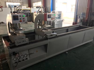 China Two Point Welding UPVC Window Machine , Upvc Doors And Windows Manufacturing Machines for sale