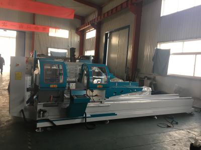 China Double Mitre Saws For UPVC Window Machine / Profile Windows And Doors Making Machine for sale