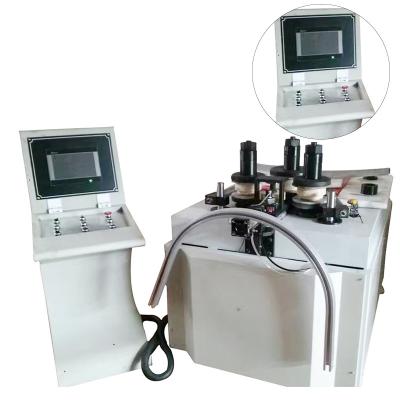 China Máquina de dobra hidráulica automática do perfil do CNC do aço para a porta da janela de alumínio à venda