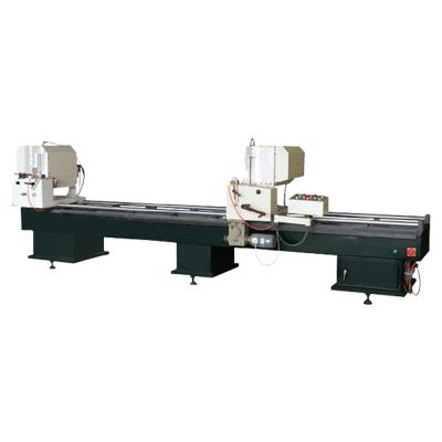 China Double Head Cutting Saw Aluminium Machine For PVC & Upvc Door And Window Making for sale