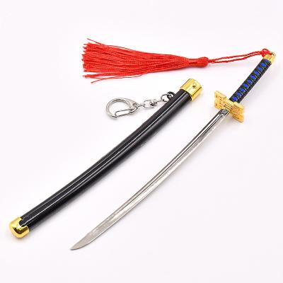 China Modelo da espada de Mini Toy Katana Keychain Devil Slayer Springing à venda