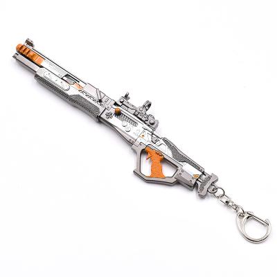 Chine Popular shooting games Ape x Stock Customer customized requirements mini metal gun models keychain 16 cm gift à vendre